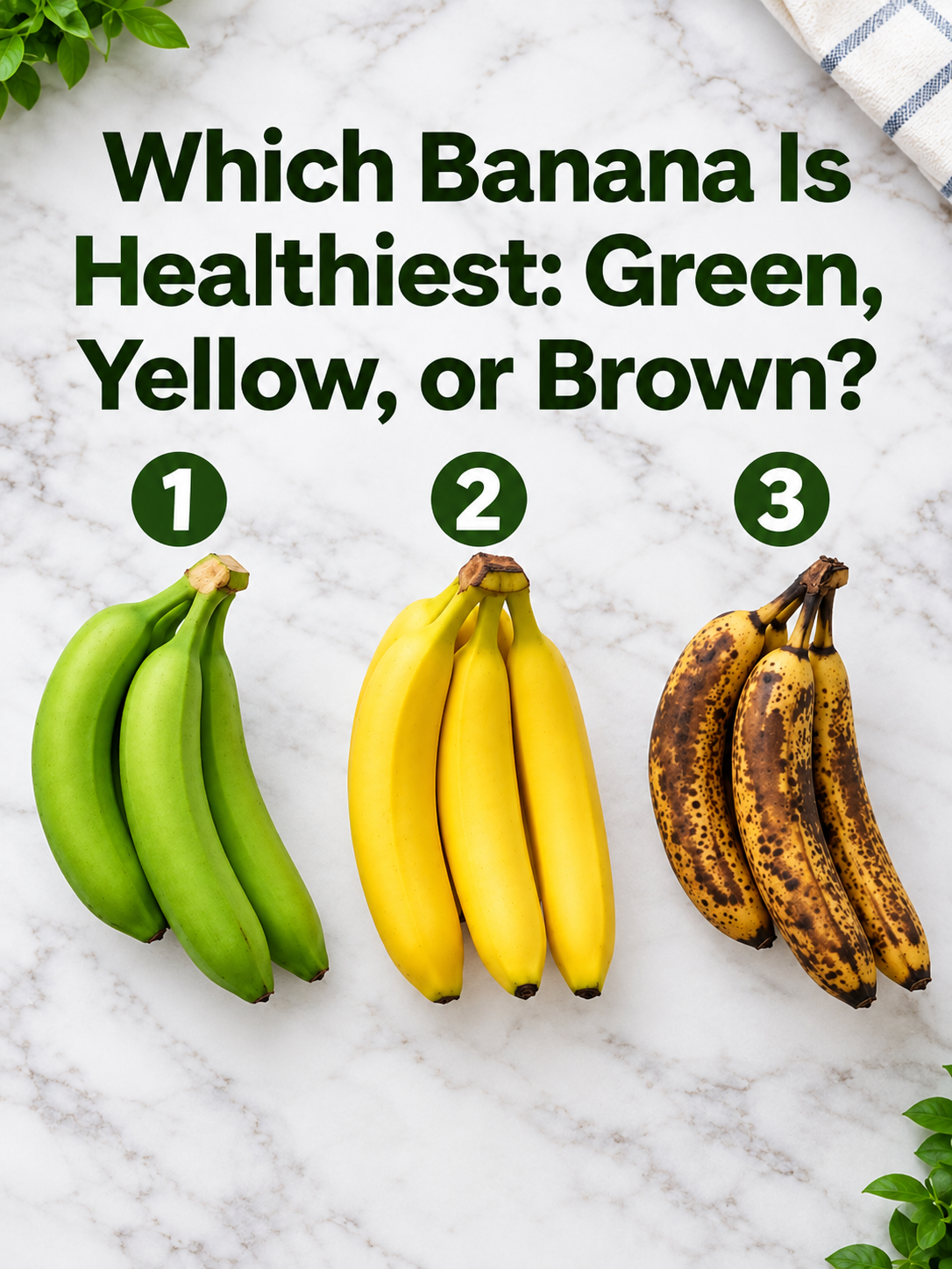 Which Banana Is Actually the Healthiest?