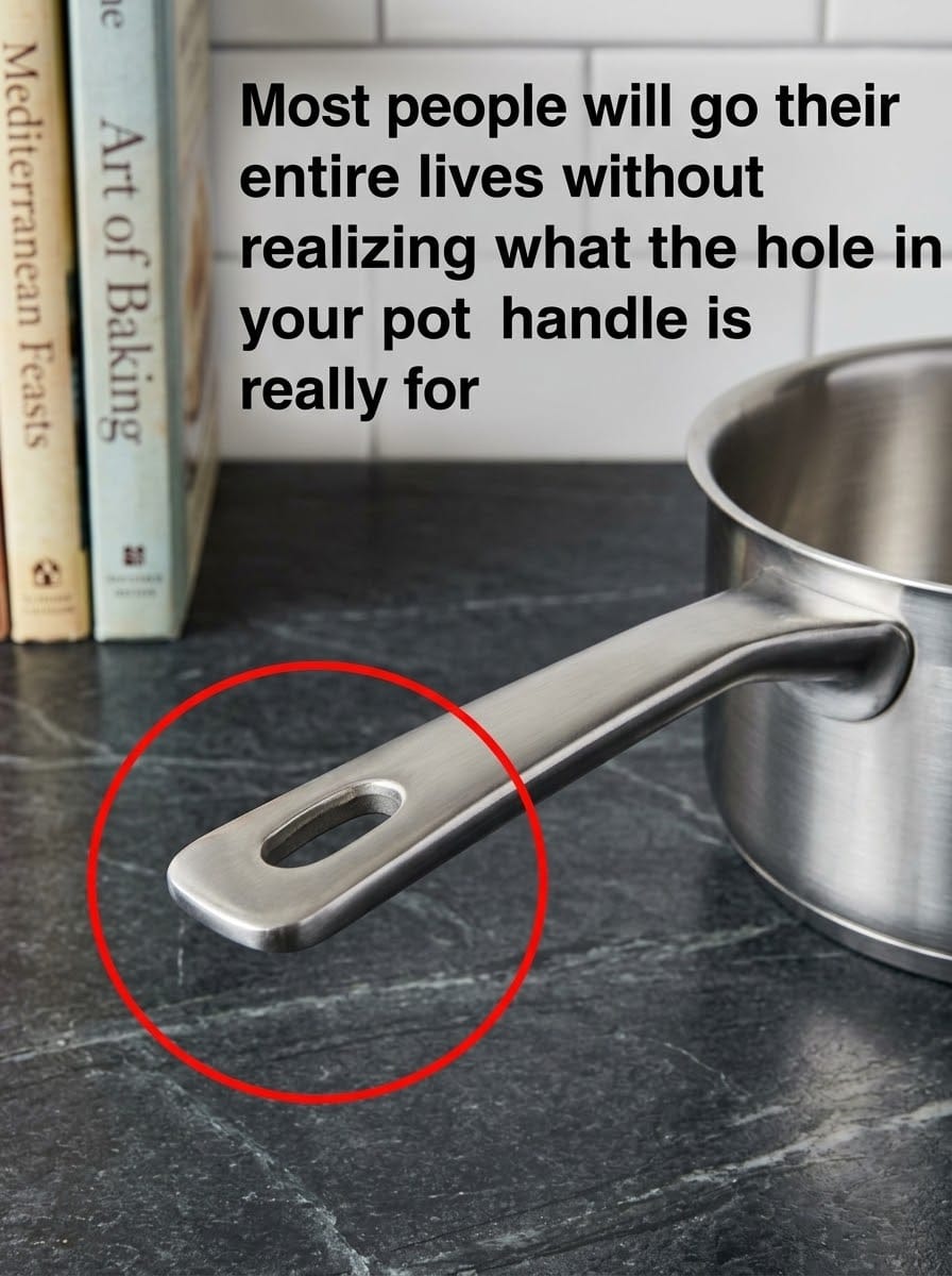 Why Your Pot Handle Actually Has a Hole (Hint: It’s Not for Hanging!)
