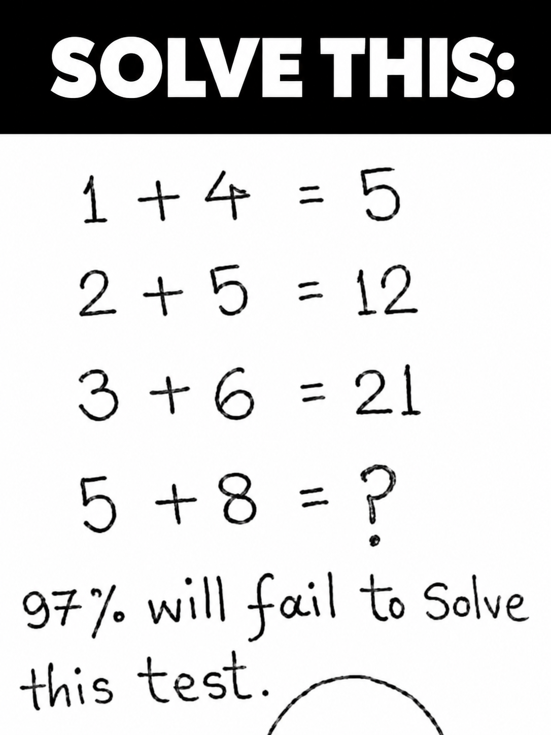 It Looks Like a Simple Math Problem But There’s a Twist. Can You Solve It?