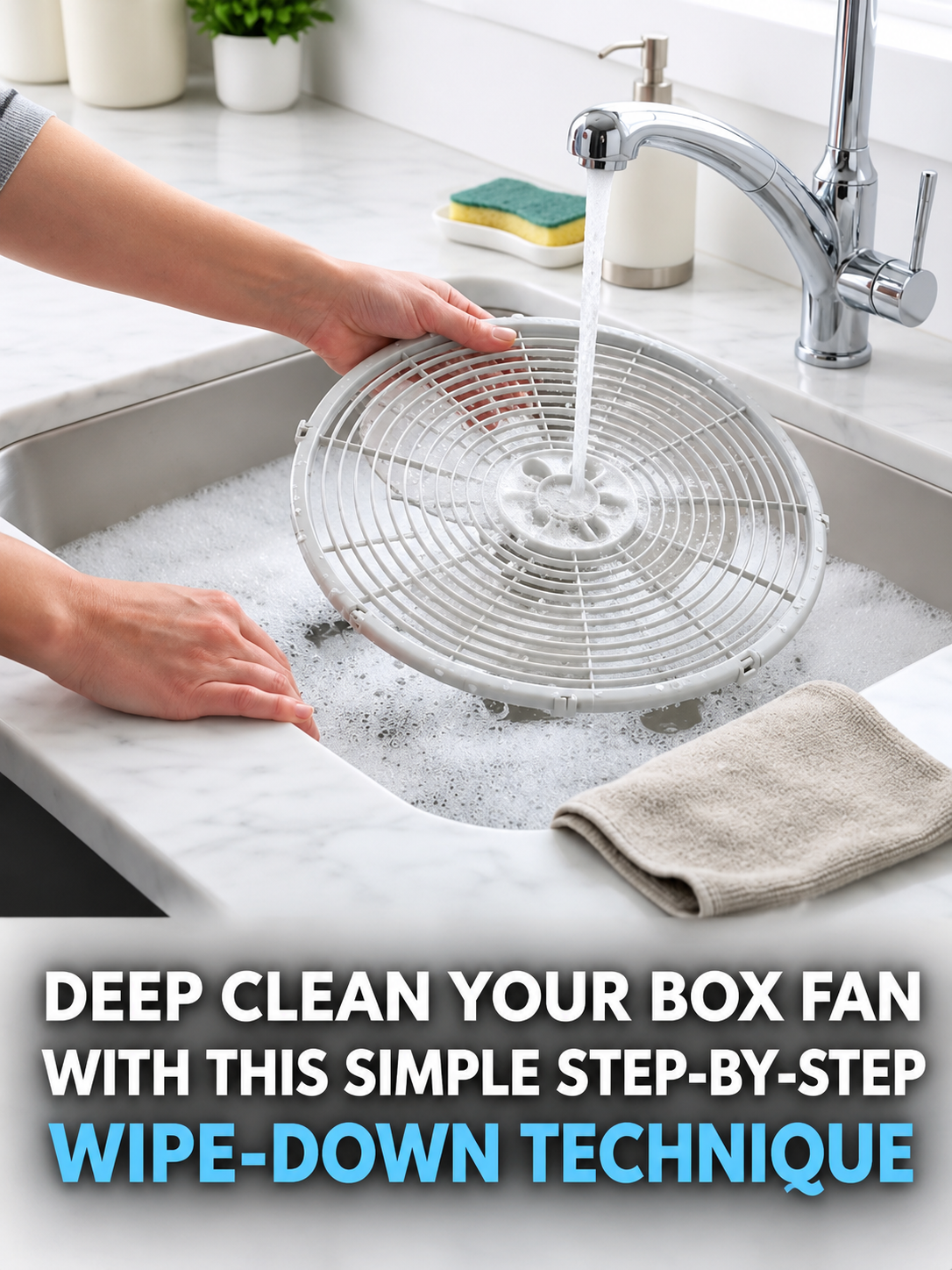 How to Remove Dust From Your Fan Without Disassembling It<