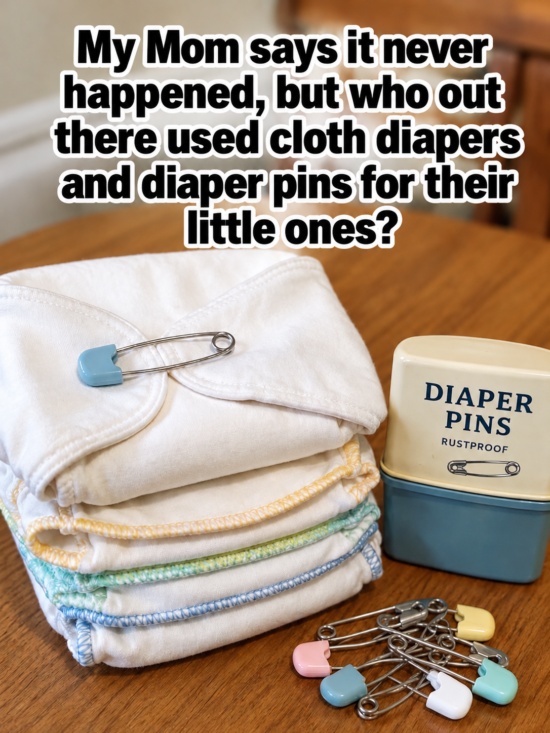 Cloth Diapers and Diaper Pins: A Parenting Essential That Shaped Generations