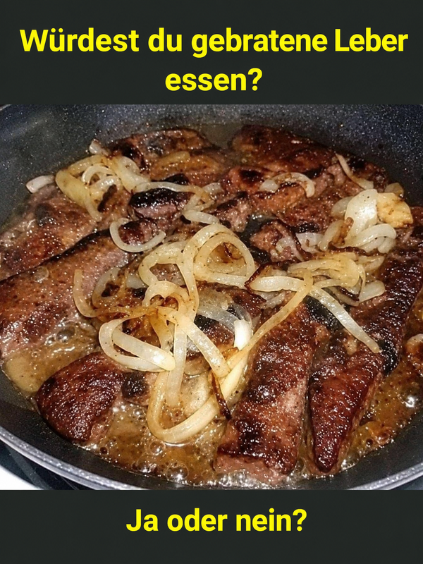 Rinderleber mit Zwiebeln – Das ist ein wirklich tolles Rezept. Die ganze Familie liebte es