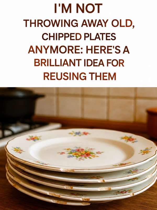 How to Reuse Old Plates: The Original Idea