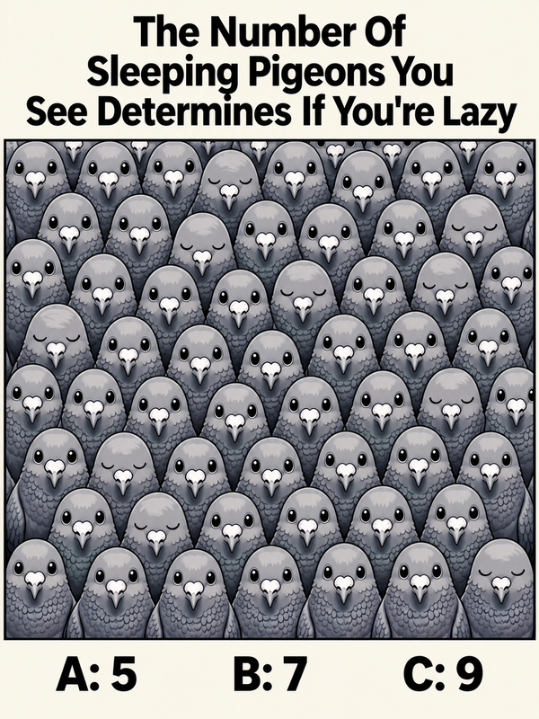 Count the Pigeons Carefully — Then Look Again and See What You Notice