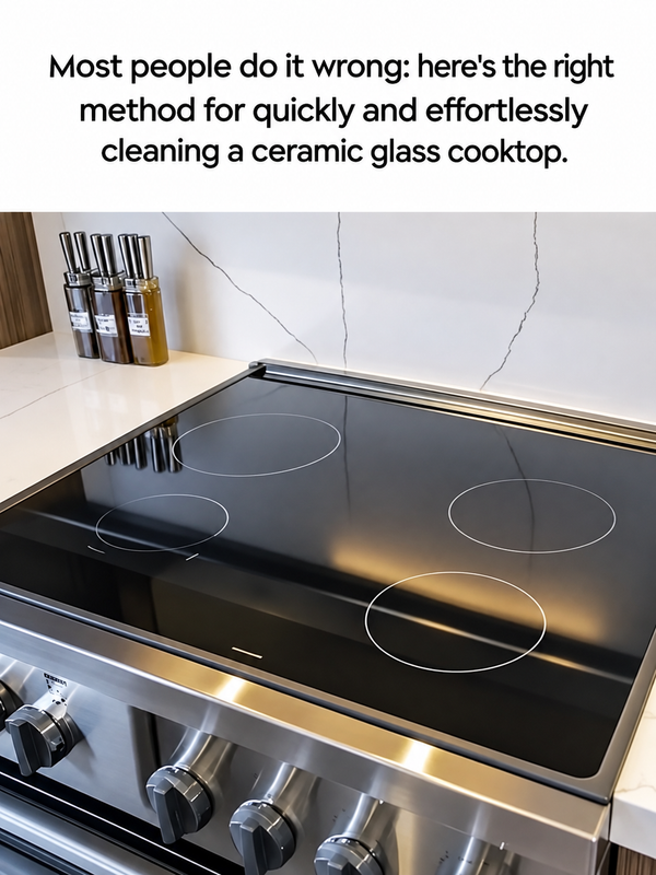 How to Effectively Clean Ceramic Glass Cooktops Without Scratching Them